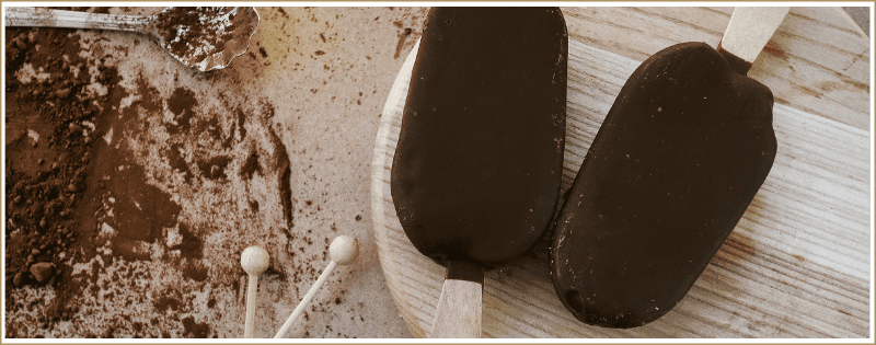 Receta para Helado ecologico de chocolate con aceite de oliva